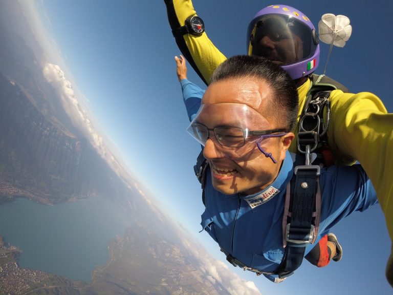 How does skydiving feel?