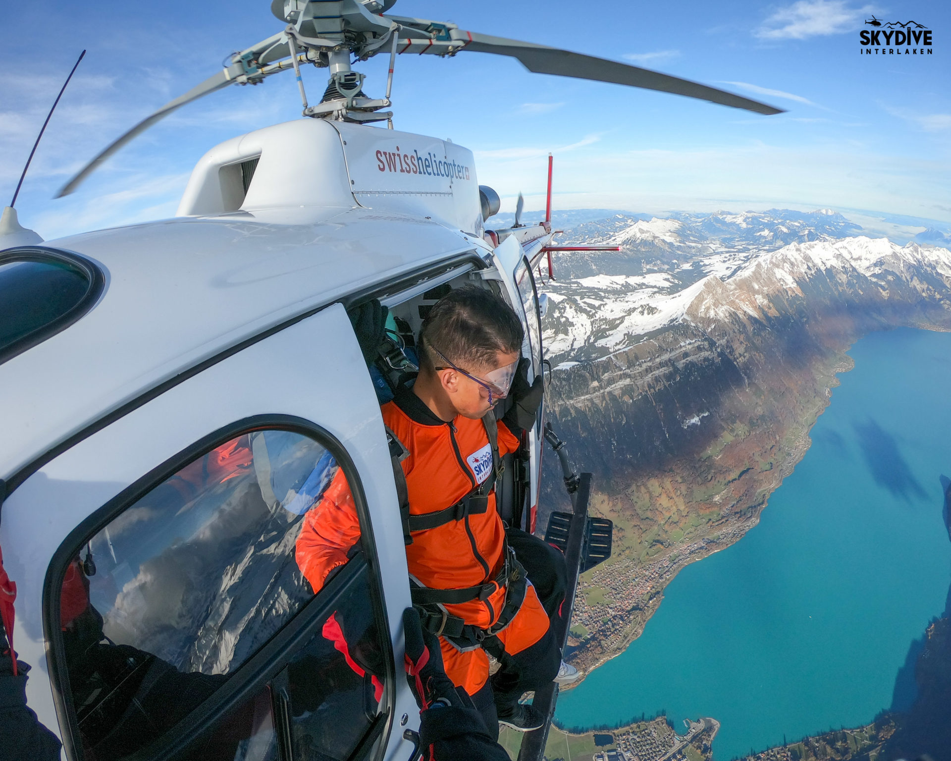 Skydiving Swiss Alps