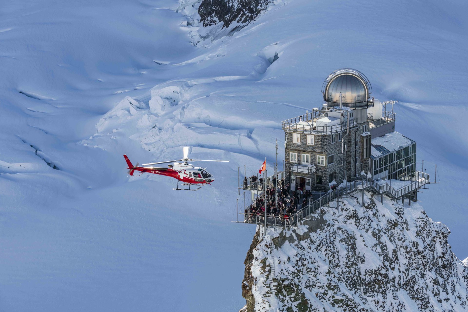 Helicopter Scenic Flight Swiss Alps - Skydive Interlaken