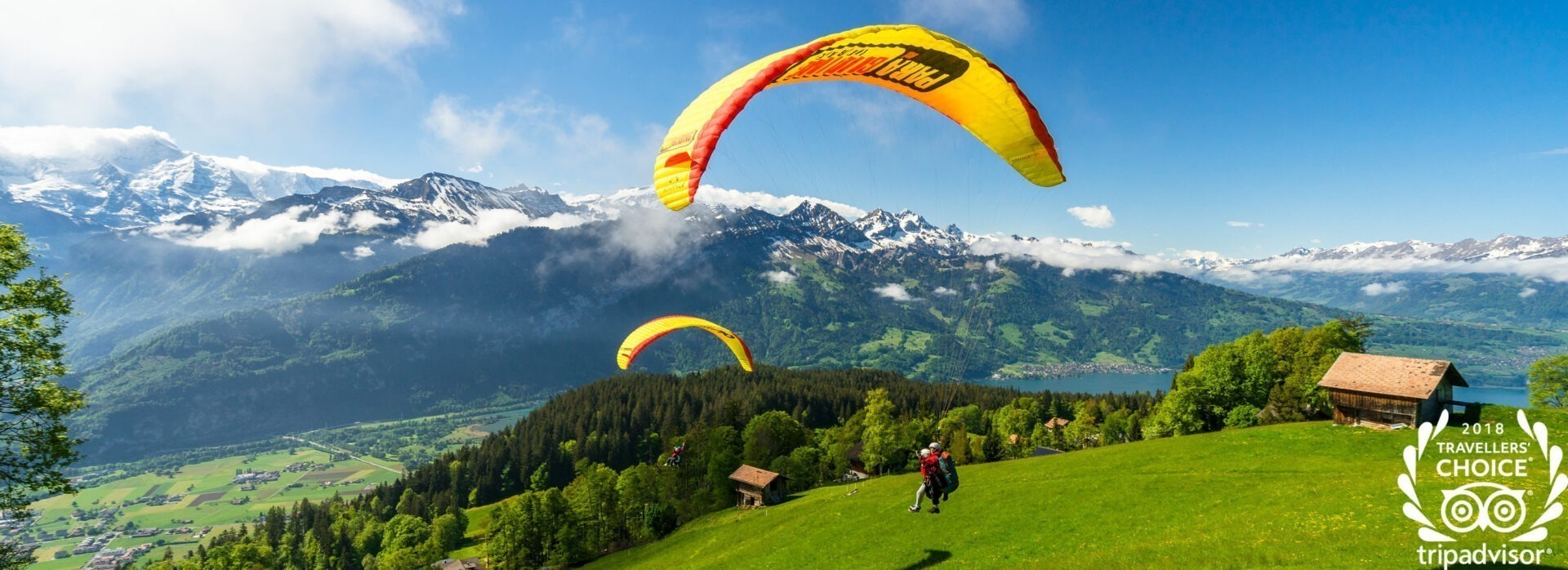 Things to do in Interlaken. Paragliding Interlaken