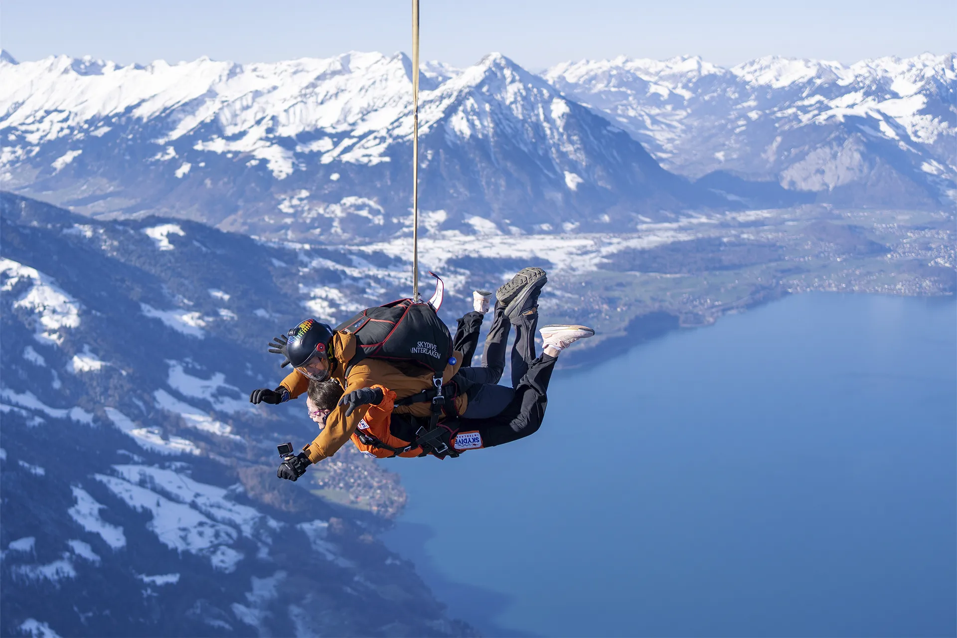 Interlaken Jump, Winter with Skydive Interlaken