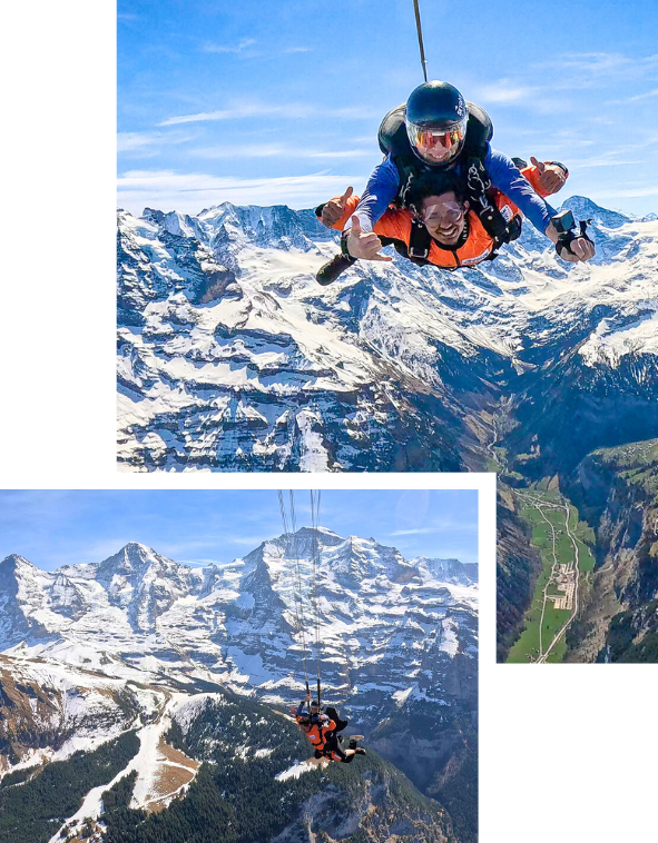 The Raw Video + Photos Add-on - Skydive Interlaken